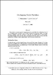 Overlapping Credit Portfolios