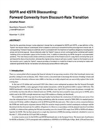 SOFR and ESTR Quant Research